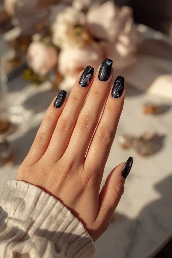 black-marble-nails