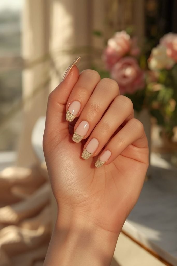 thin-gold-french-tips