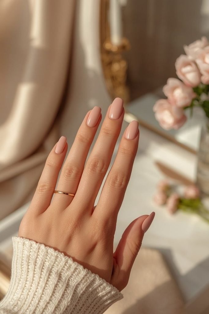 matte-nude-nails