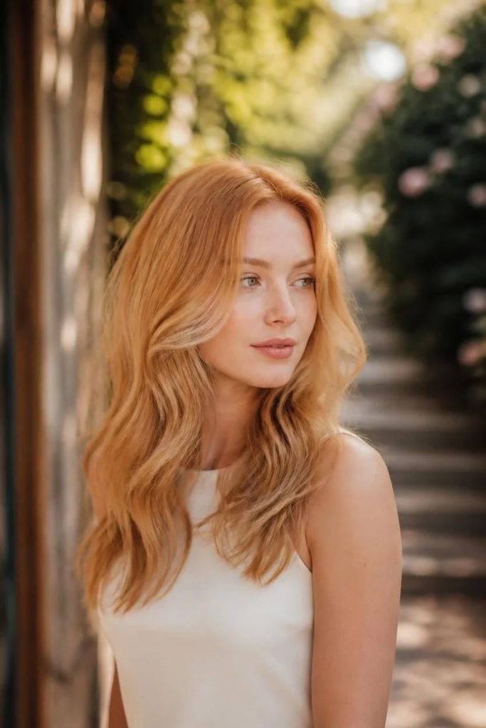 strawberry-blonde