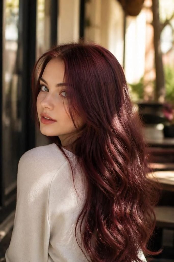 burgundy-brown