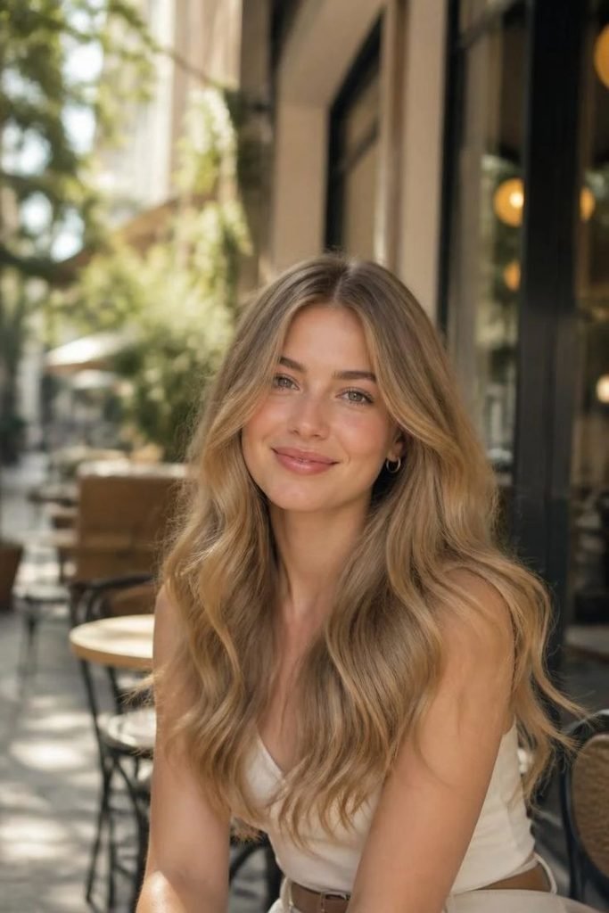 sandy-blonde
